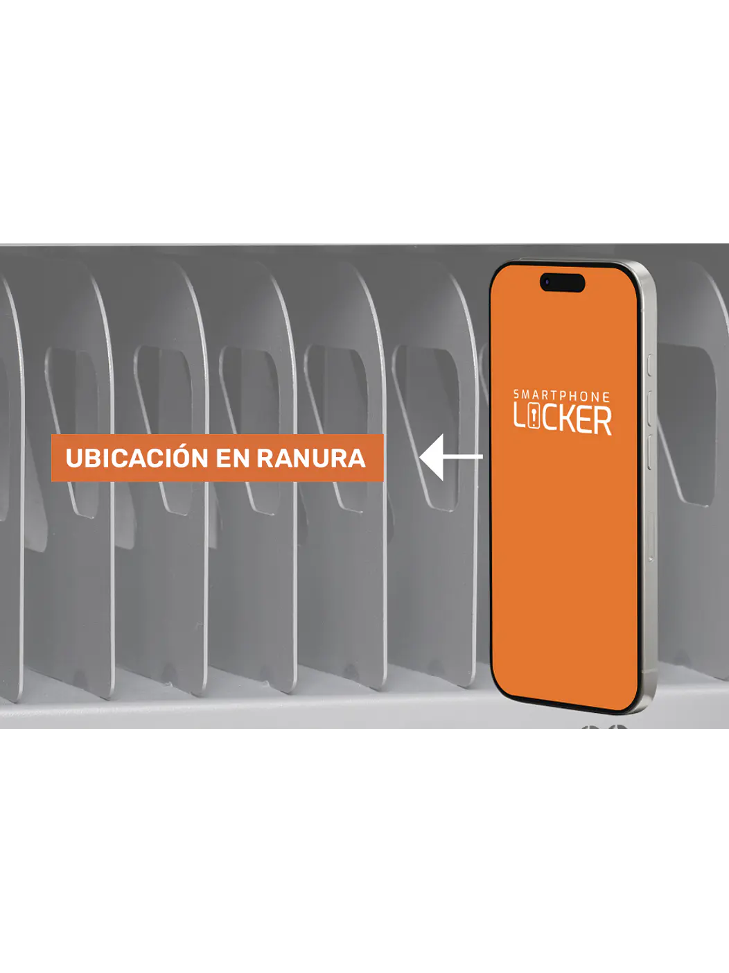 Gabinete de uso Escolar para Celulares // Smartphone Locker 3