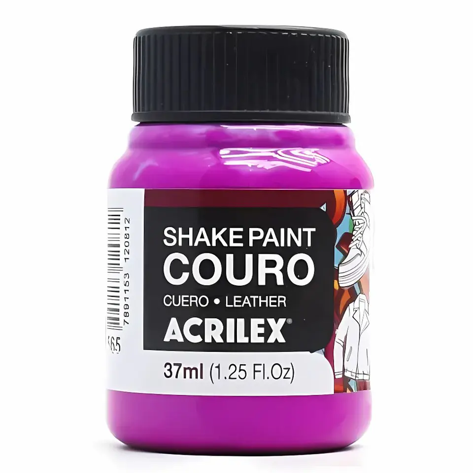 Tinta Shake Paint Couro Acrilex 37 ml — Vinho 1