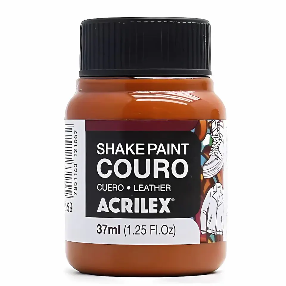 Tinta Shake Paint Couro Acrilex 37 ml — Caramelo 1