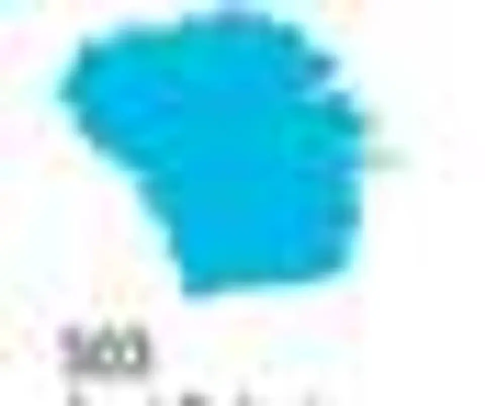 Tinta Acrilex — Azul Celeste (60 ml) 1
