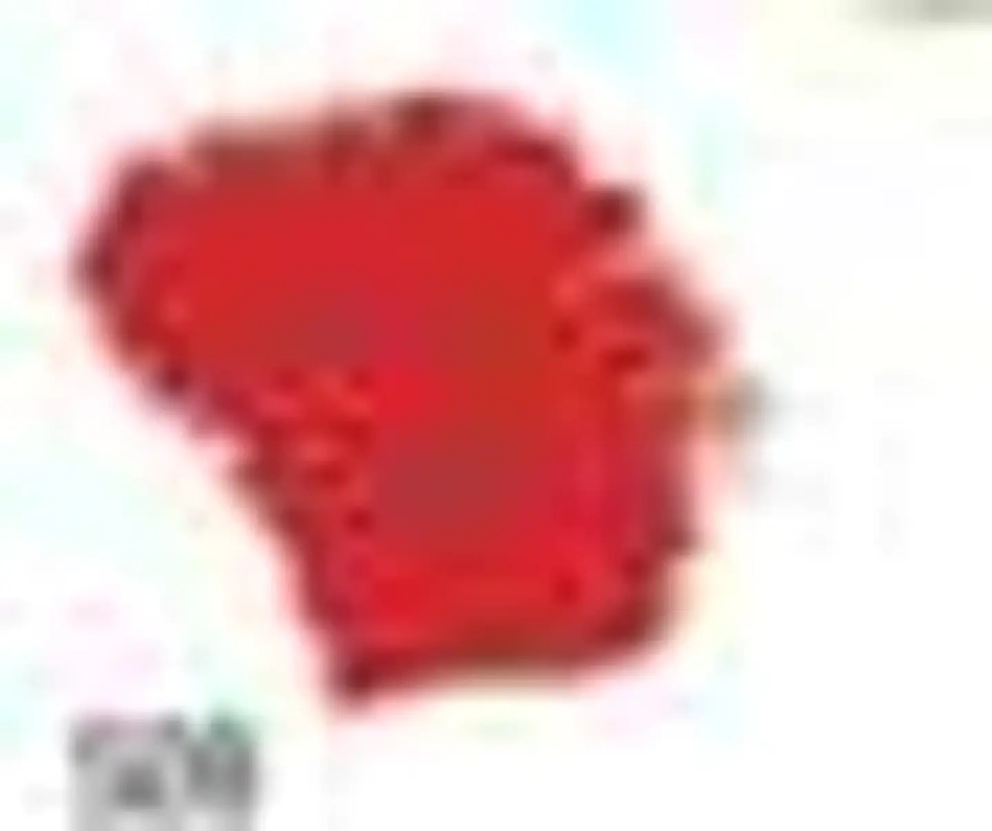 Tinta Acrilex — Vermelho Escarlate (60 ml) 1