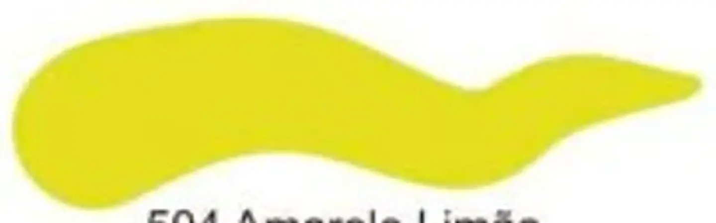 Tinta Acrilex — Amarelo Limão (37 ml) 1