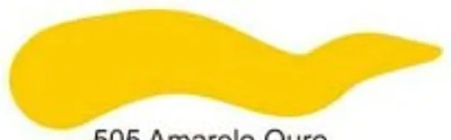 Tinta Acrilex — Amarelo Ouro (37 ml) 1
