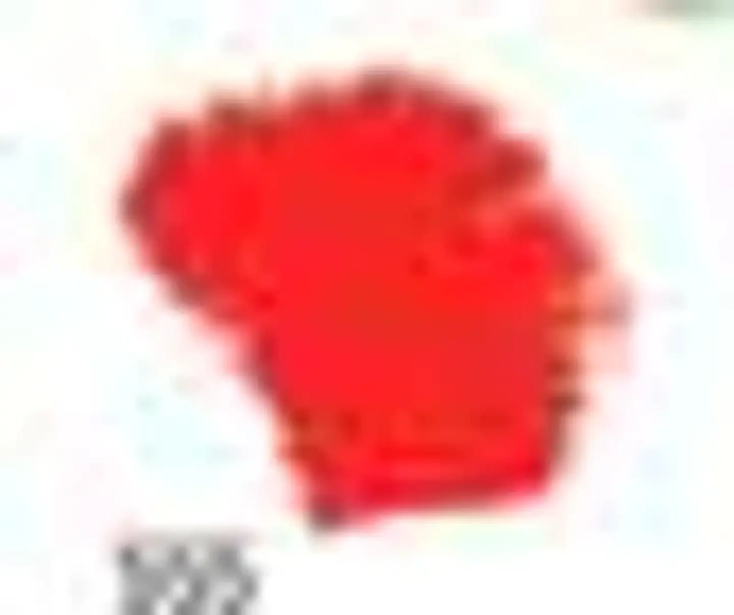 Tinta Acrilex — Vermelho (60 ml) 1
