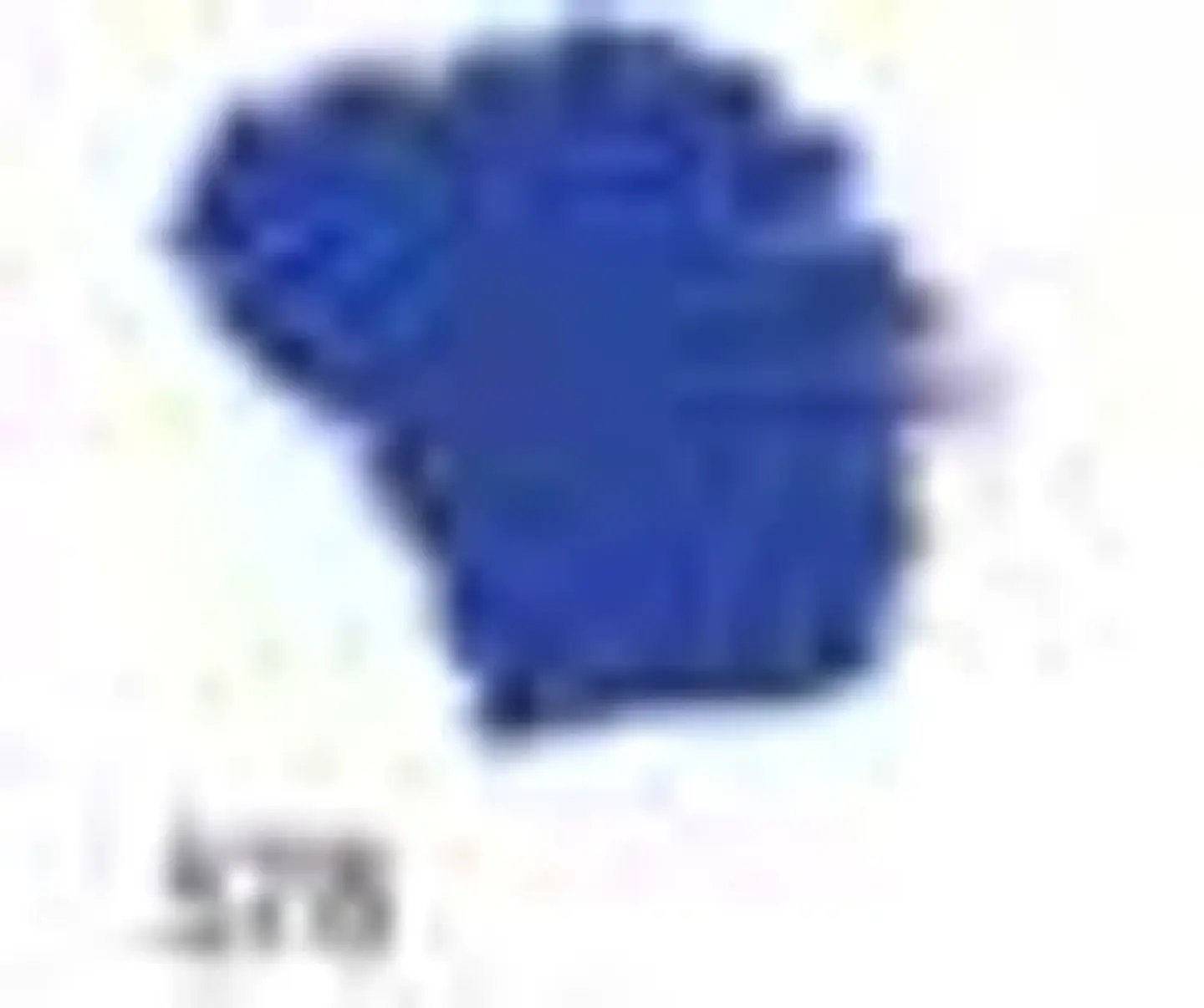Tinta Acrilex — Azul Intenso (60 ml) 1