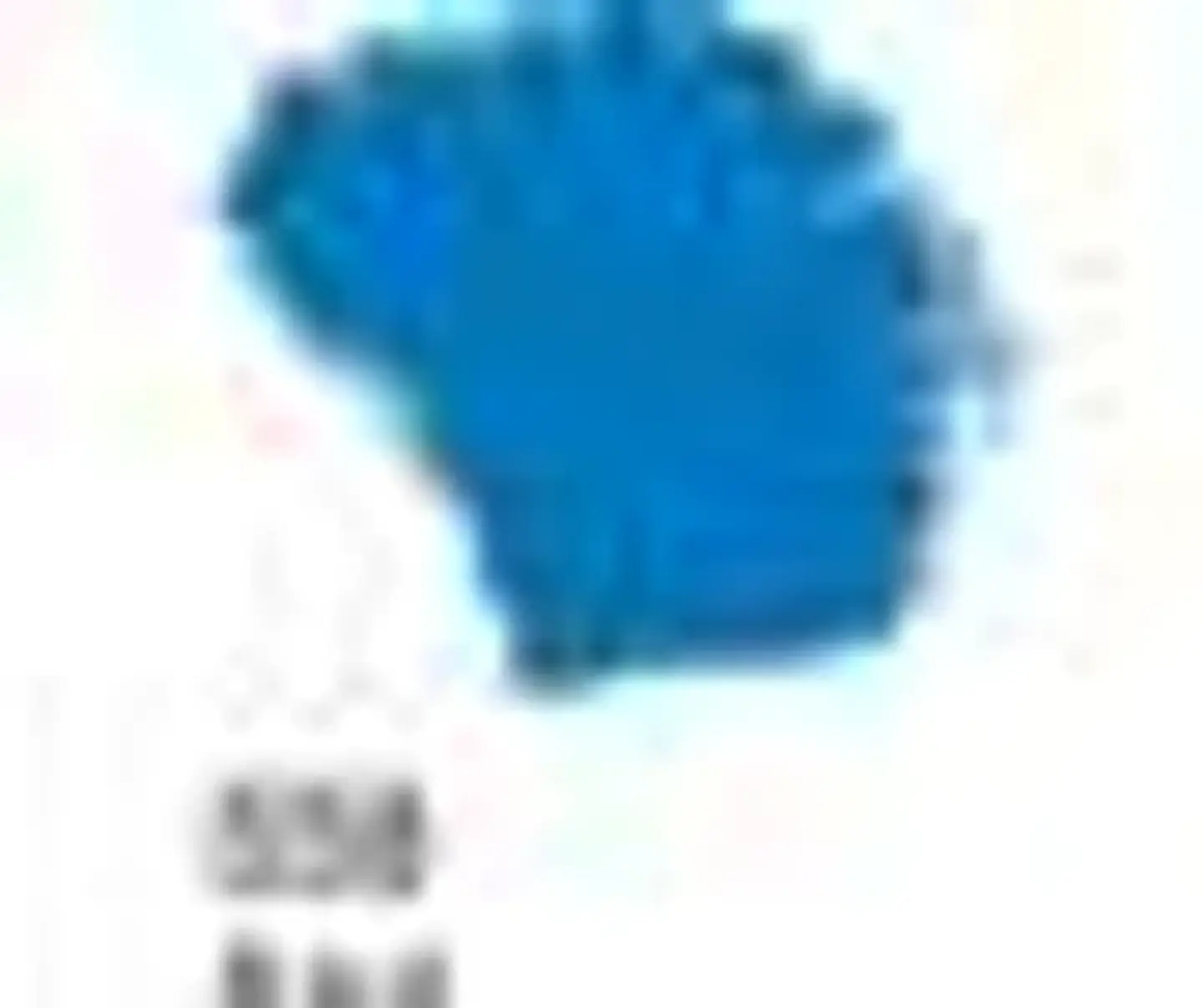Tinta Acrilex — Azul (60 ml) 1