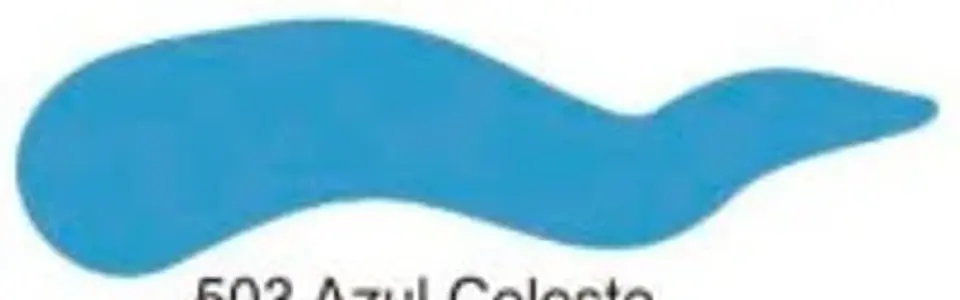 Tinta Acrilex — Azul Celeste (37 ml) 1