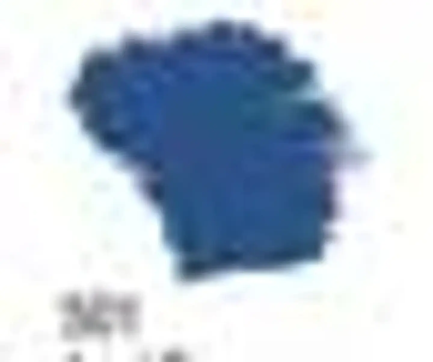 Tinta Acrilex — Azul Seco (60 ml) 1