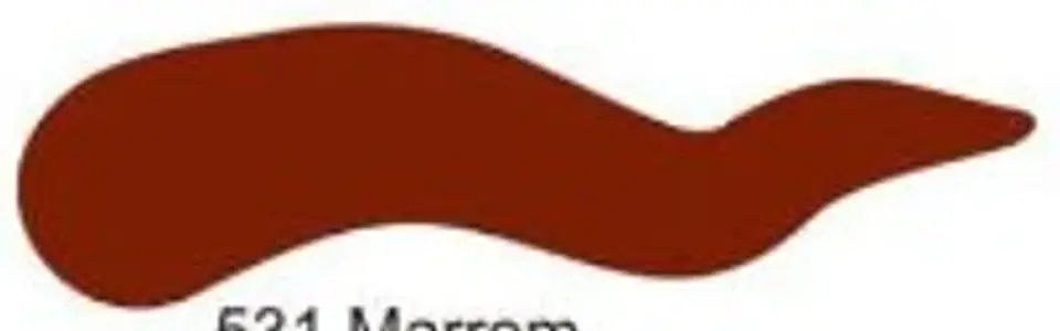 Tinta Acrilex — Marrom (37 ml) 1