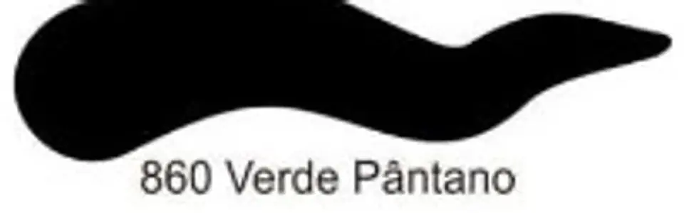 Tinta Acrilex — Verde Pântano (37 ml) 1
