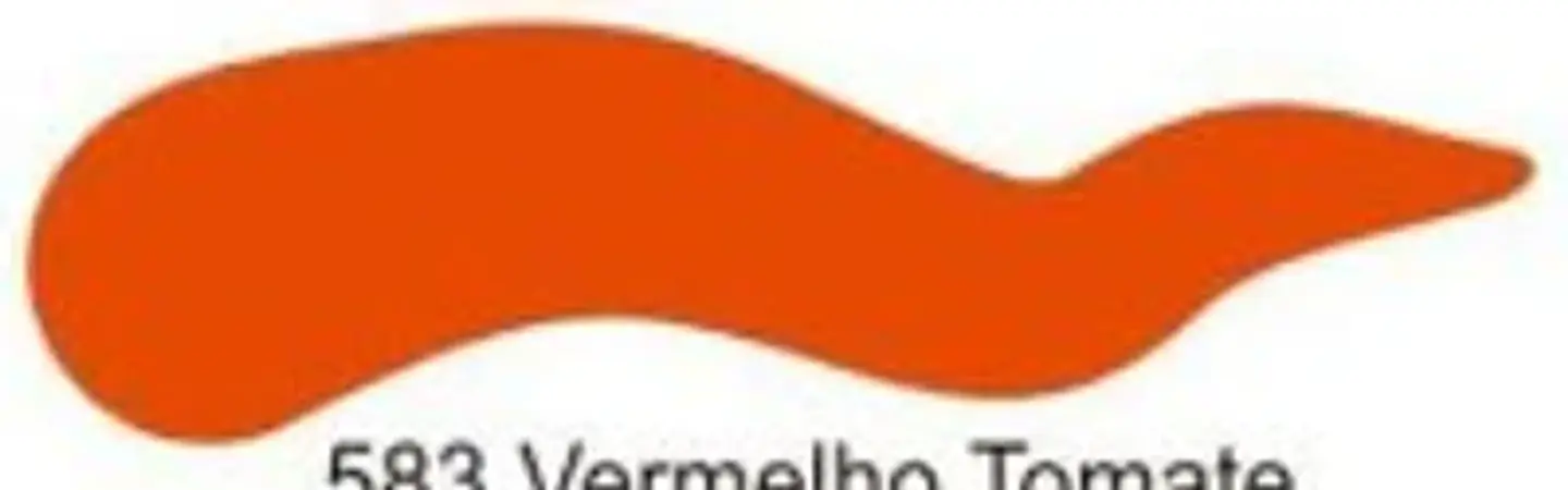 Tinta Acrilex — Vermelho Tomate (37 ml) 1