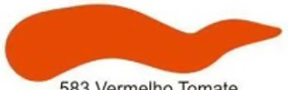 Tinta Acrilex — Vermelho Tomate (37 ml) 1