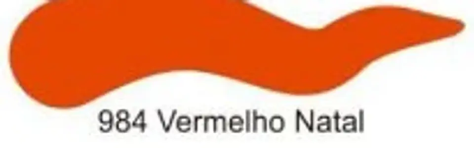 Tinta Acrilex — Vermelho Natal (37 ml) 1