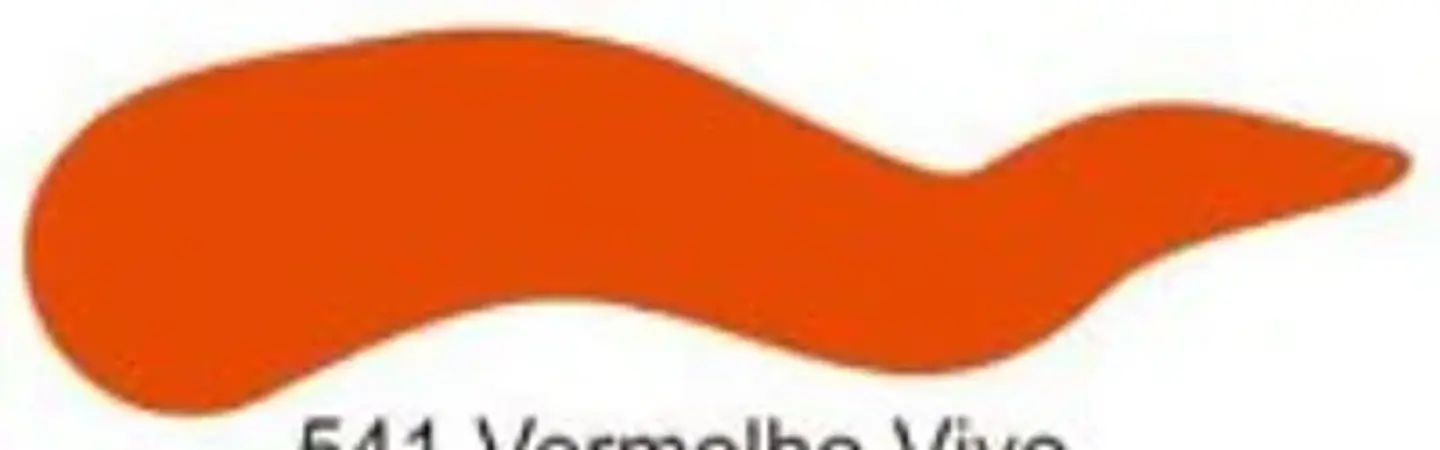 Tinta Acrilex — Vermelho Vivo (37 ml) 1