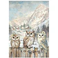 Stamperia The Owl's House — pack de 6 papéis de arroz A4 - Thumbnail 4
