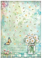 Stamperia Daisy Art — pack de 6 papéis de arroz A4 - Thumbnail 6
