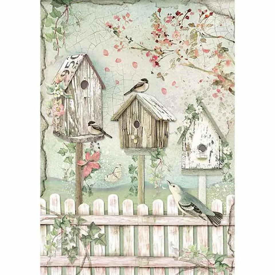 Papel de arroz Stamperia A4 — Nests 1