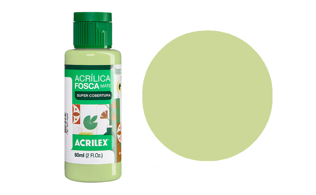 Tinta Acrilex — Verde Alecrim (60 ml)