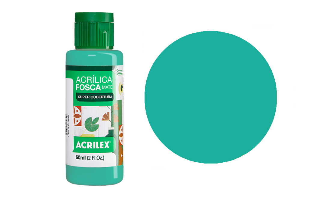Tinta Acrilex — Verde Country (60 ml)
