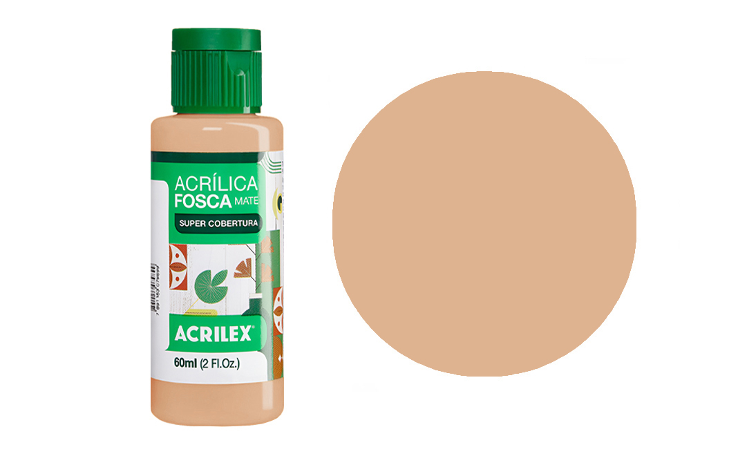 Tinta Acrilex — Camurça Queimado (60 ml)