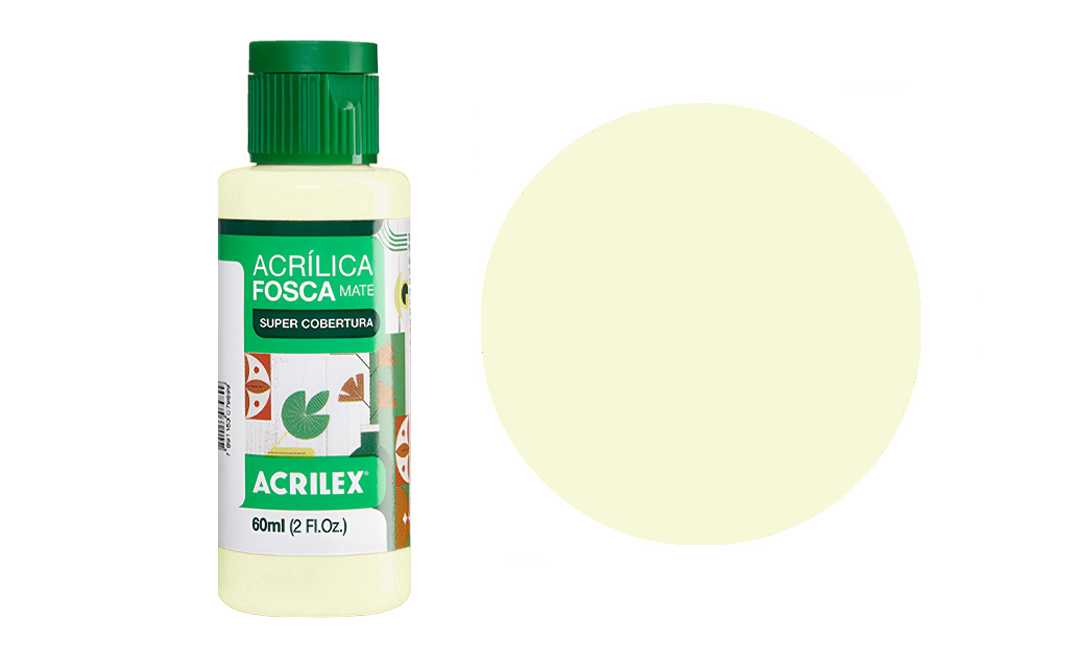 Tinta Acrilex — Verde Soft (60 ml)