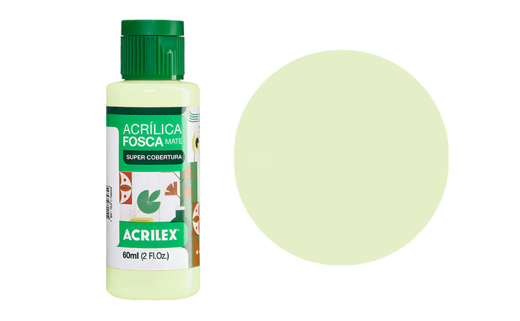 Tinta Acrilex — Verde Primavera (60 ml)