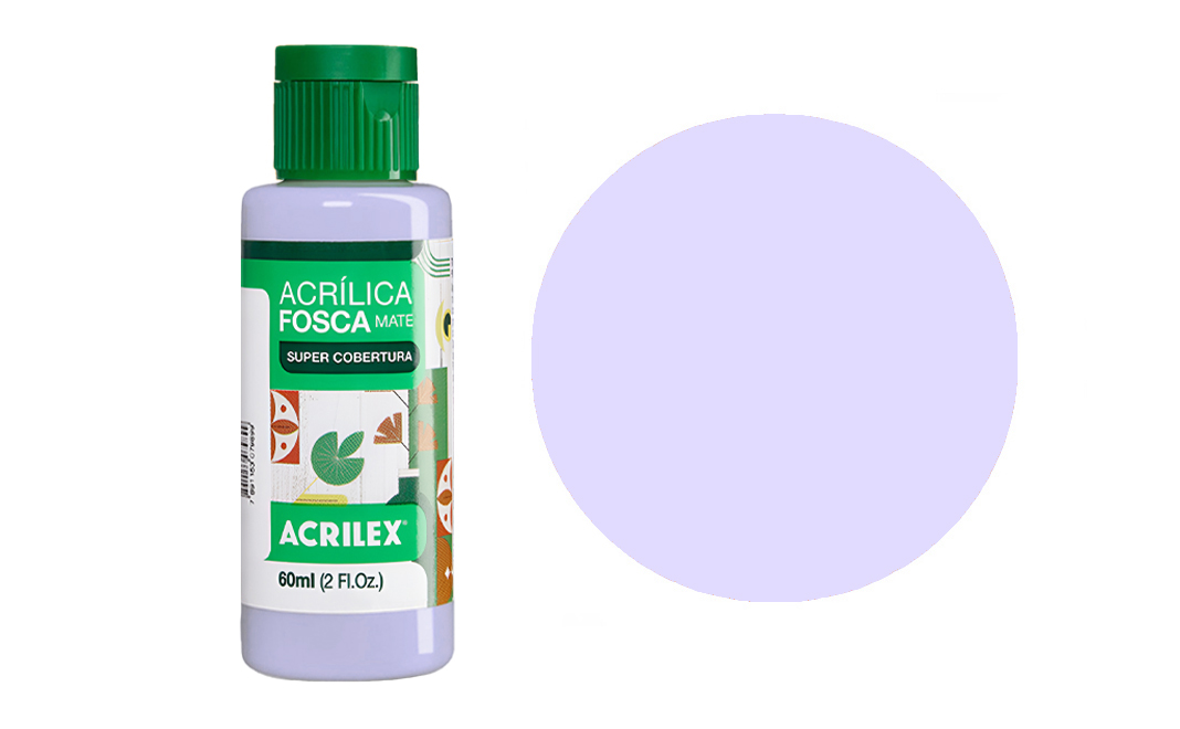 Tinta Acrilex — Lavanda (60 ml)