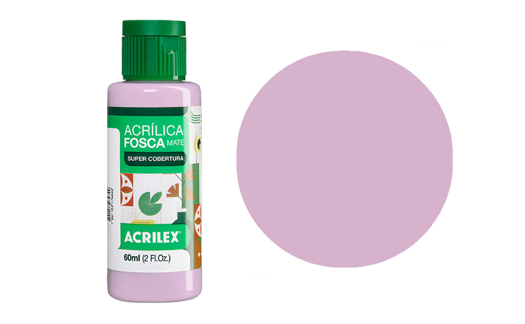 Tinta Acrilex — Orquídea (60 ml)