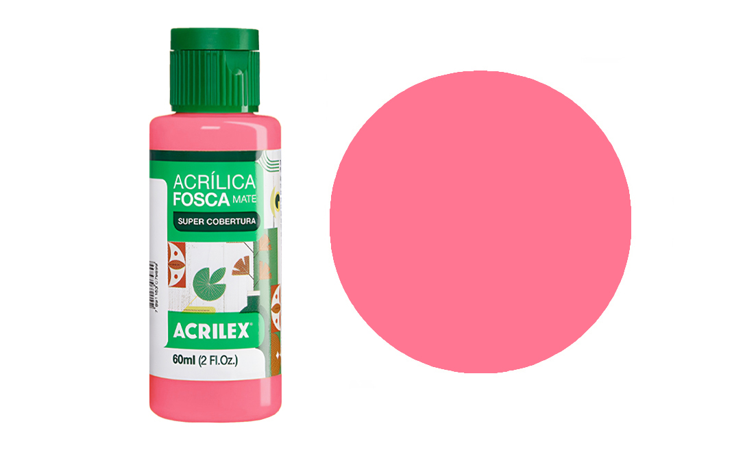 Tinta Acrilex — Pink (60 ml) 1
