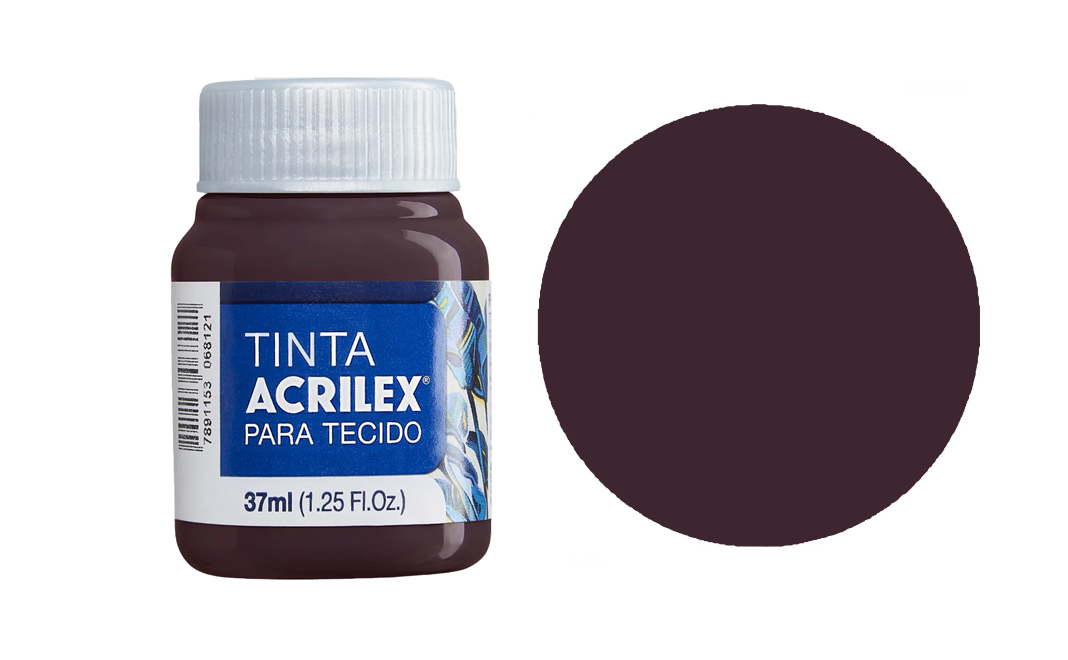Tinta Acrilex — Terra Queimada (37 ml) 1