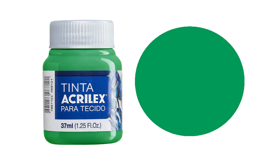Tinta Acrilex — Verde Veronese (37 ml)