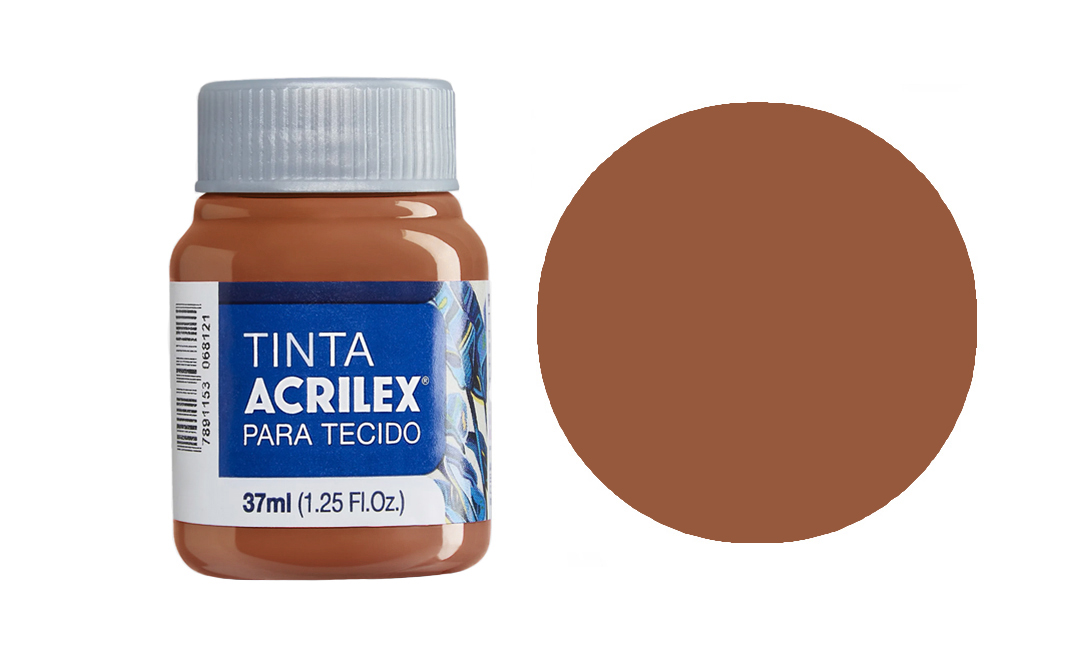 Tinta Acrilex — Chocolate (37 ml)