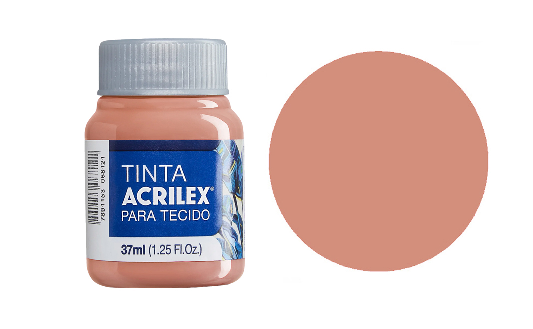 Tinta Acrilex — Castanho Claro (37 ml)