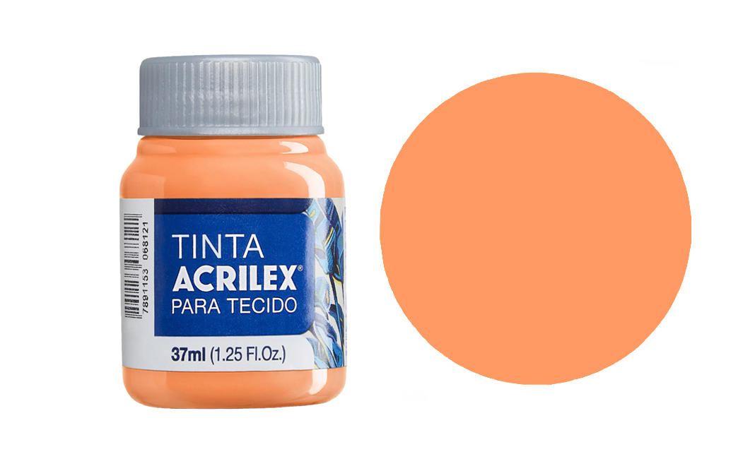 Tinta Acrilex — Salmão (37 ml) 1