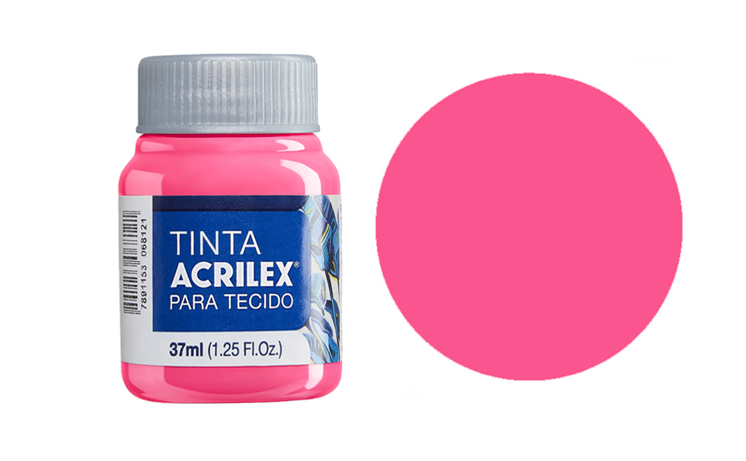 Tinta Acrilex — Pink (37 ml)