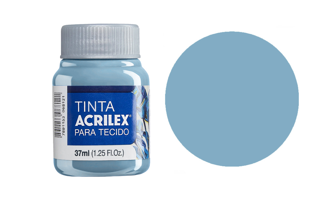 Tinta Acrilex — Azul Inverno (37 ml) 1