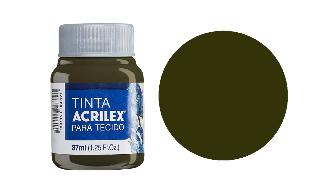 Tinta Acrilex — Sépia (37 ml)