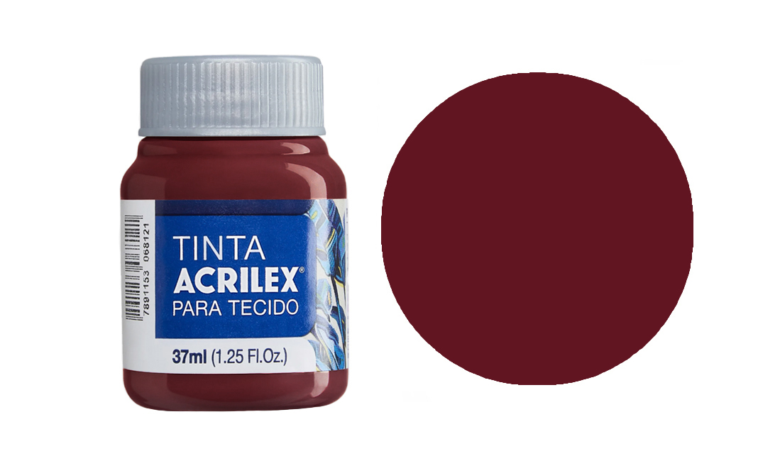 Tinta Acrilex — Vinho (37 ml)