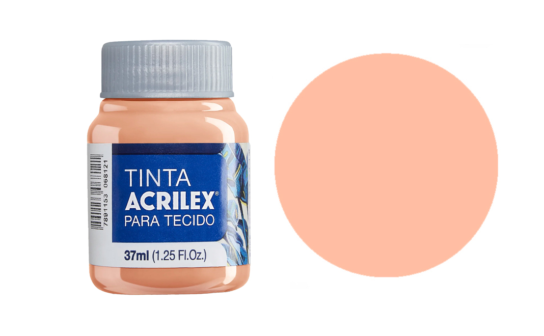 Tinta Acrilex — Pêssego (37 ml)