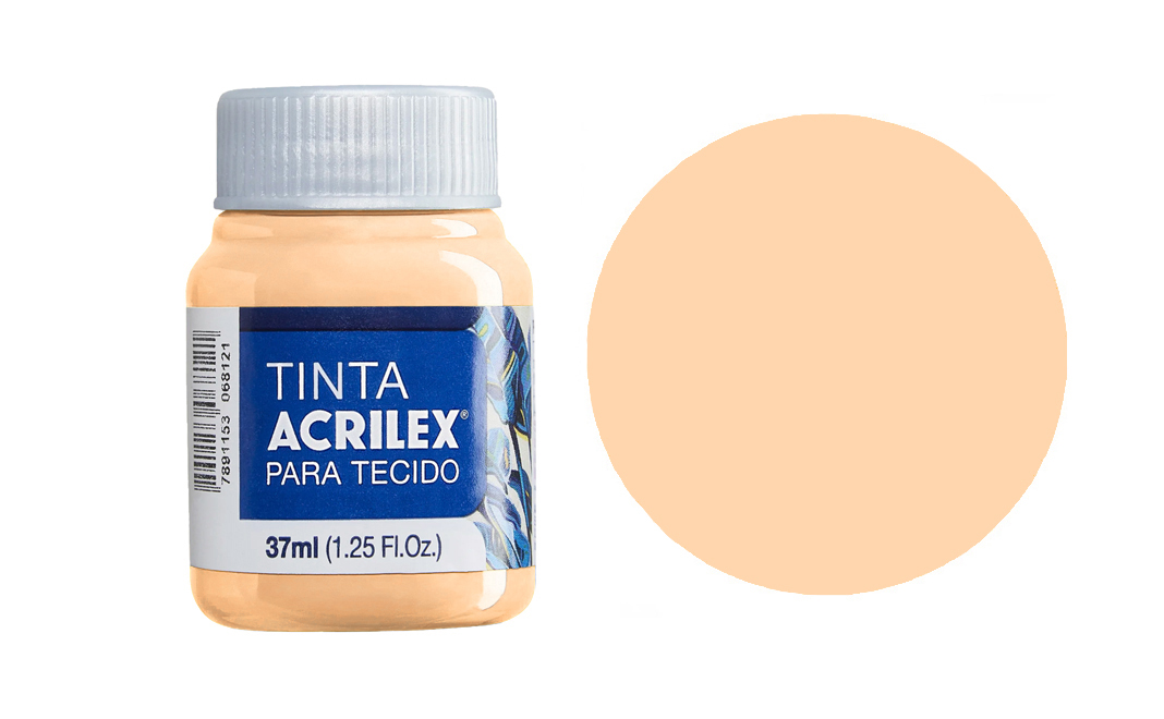 Tinta Acrilex — Amarelo Pele (37 ml)