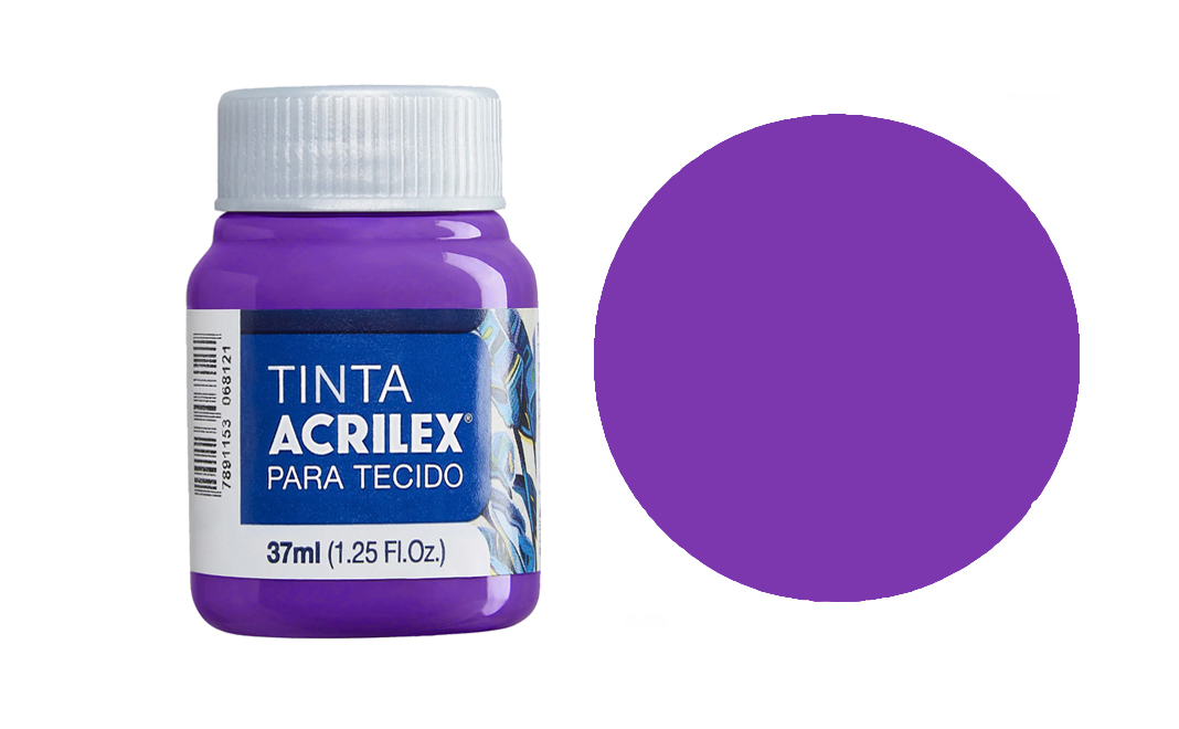 Tinta Acrilex — Violeta Cobalto (37 ml) 1