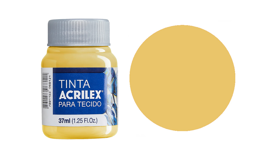 Tinta Acrilex — Mostarda (37 ml)