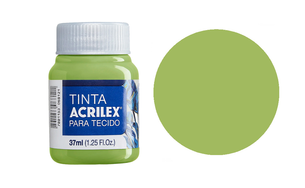 Tinta Acrilex — Verde Pistache (37 ml)