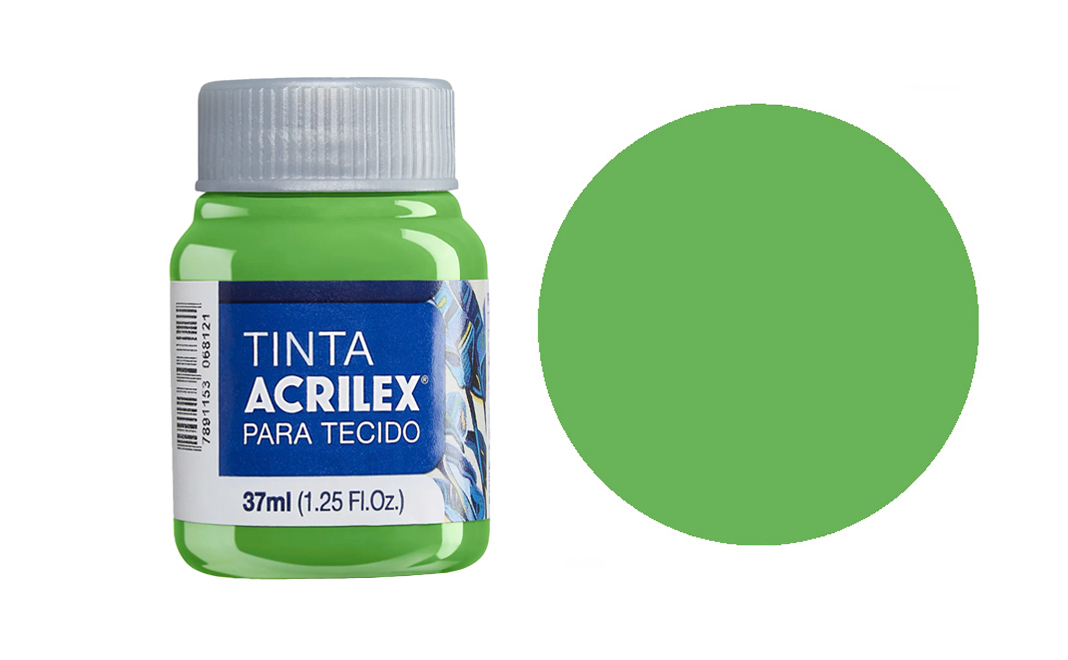 Tinta Acrilex — Verde Abacate (37 ml)