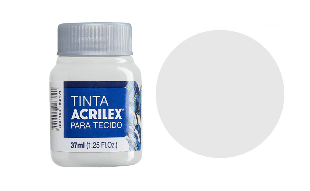 Tinta Acrilex — Cinza Claro (37 ml)