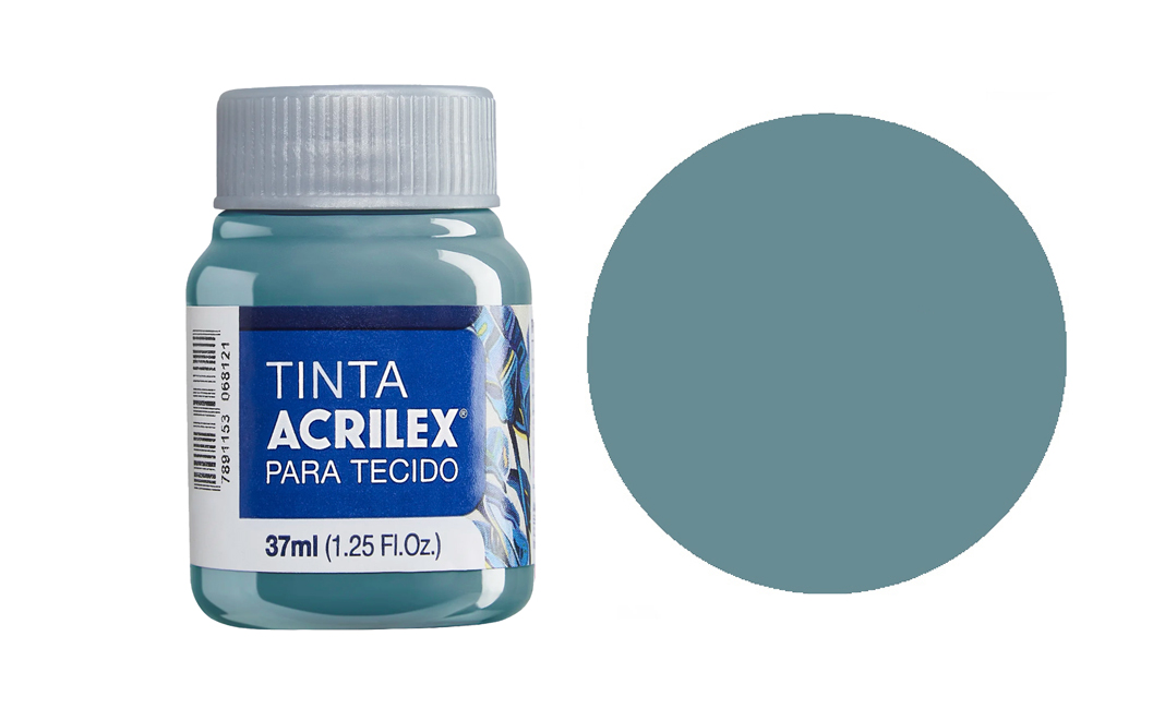 Tinta Acrilex — Cinza Lunar (37 ml)