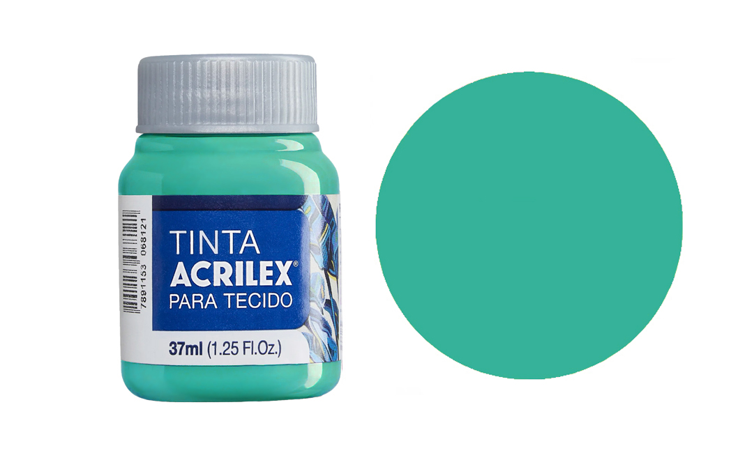 Tinta Acrilex — Menta (37 ml) 1