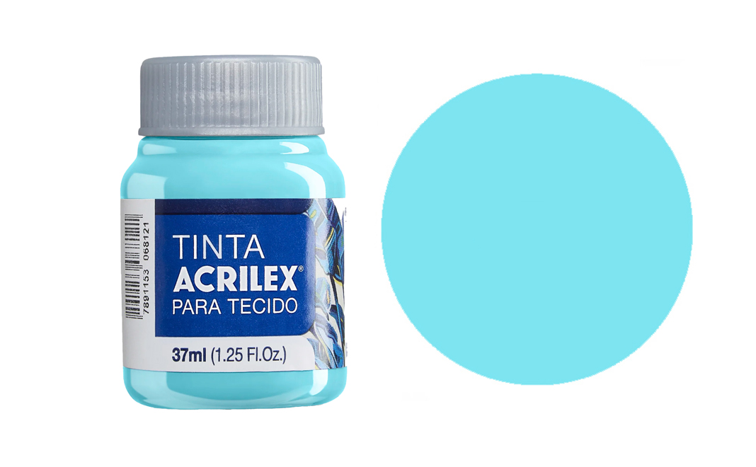 Tinta Acrilex — Turquesa (37 ml)