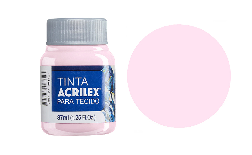 Tinta Acrilex — Rosa Candy (37 ml)