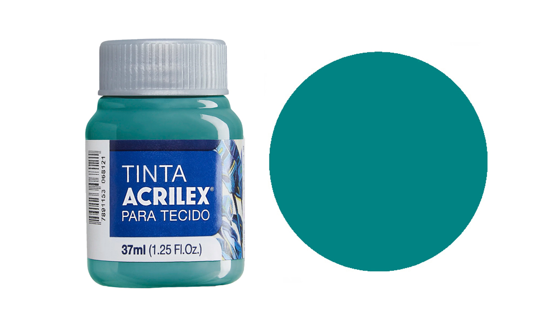 Tinta Acrilex — Acqua Marina (37 ml)